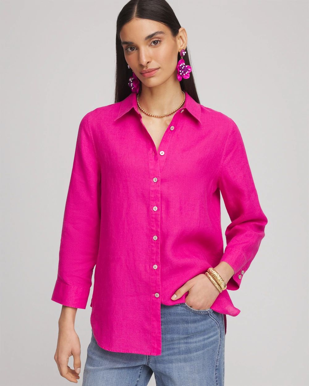 No Iron™ Linen Shirt | Chico's